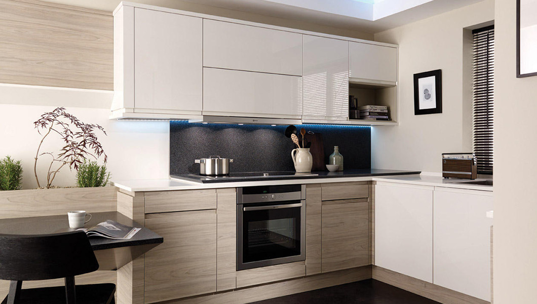 Remo Elm | Contemporary Collection | AS Kitchens Ltd